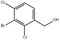 3-Bromo-2,4-dichlorobenzyl alcohol Structure
