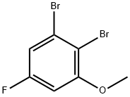 2,3-Dibromo-5-fluoroanisole Structure