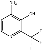 3-Pyridinol, 4-amino-2-(trifluoromethyl)- 구조식 이미지