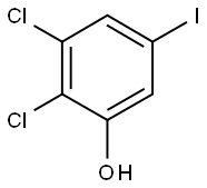 2,3-Dichloro-5-iodophenol Structure