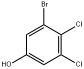 5-Bromo-3,4-dichlorophenol Structure