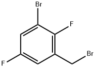 3-Bromo-2,5-difluorobenzyl bromide 구조식 이미지