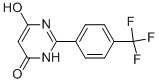 6-HYDROXY-2-[4-(TRIFLUOROMETHYL)PHENYL]-4(3H)-PYRIMIDINONE Structure