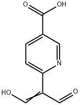2-(3-HYDROXYCARBONYL-6-PYRIDYL)MALONDIALDEHYDE Structure