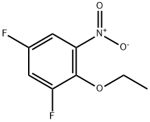1,5-Difluoro-2-ethoxy-3-nitrobenzene Structure