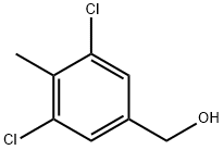 3,5-Dichloro-4-methylbenzyl alcohol Structure