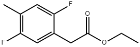 Ethyl 2,5-difluoro-4-methylphenylacetate Structure