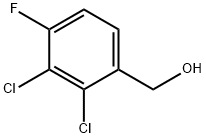 2,3-Dichloro-4-fluorobenzyl alcohol Structure