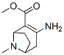 8-Azabicyclo[3.2.1]oct-2-ene-2-carboxylicacid,3-amino-8-methyl-,methyl 구조식 이미지