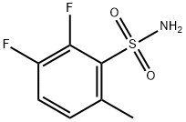 2,3-Difluoro-6-methylbenzenesulfonamide Structure