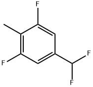 3,5-Difluoro-4-methylbenzodifluoride 구조식 이미지