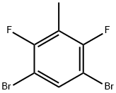 3,5-Dibromo-2,6-difluorotoluene Structure