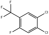 4,5-Dichloro-2-fluorobenzotrifluoride Structure