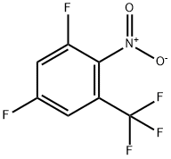 3,5-Difluoro-2-nitrobenzotrifluoride 구조식 이미지