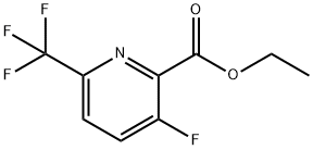 Ethyl 3-fluoro-6-(trifluoromethyl)pyridine-2-carboxylate Structure