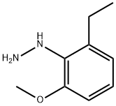 Hydrazine, (2-ethyl-6-methoxyphenyl)- 구조식 이미지