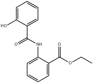 ethyl N-salicyloylanthranilate 구조식 이미지