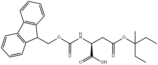 FMOC-ASP(OMPE)-OH Structure