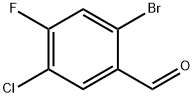 2-Bromo-5-chloro-4-fluorobenzaldehyde Structure