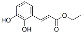 2-Propenoicacid,3-(2,3-dihydroxyphenyl)-,ethylester,(2E)-(9CI) 구조식 이미지
