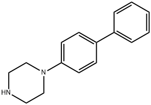 1-(4-BIPHENYLYL)-PIPERAZINE 구조식 이미지