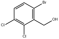 6-Bromo-2,3-dichlorobenzyl alcohol 구조식 이미지