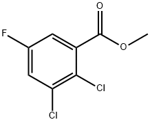 Methyl 2,3-dichloro-5-fluorobenzoate 구조식 이미지