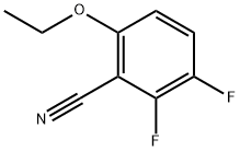 Benzonitrile, 6-ethoxy-2,3-difluoro- Structure