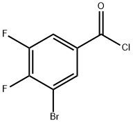 3-Bromo-4,5-difluorobenzoyl chloride Structure