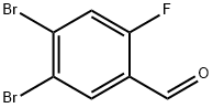 4,5-Dibromo-2-fluorobenzaldehyde Structure