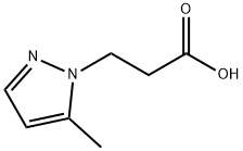 3-(5-METHYL-PYRAZOL-1-YL)-PROPIONIC ACID Structure