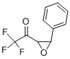 Ethanone, 2,2,2-trifluoro-1-(3-phenyloxiranyl)- (9CI) Structure