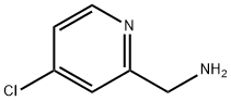 4-Chloro-2-pyridinemethanamine 구조식 이미지