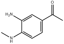 1-[3-아미노-4-(메틸아미노)페닐]-1-에타논 구조식 이미지