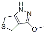 1H-Thieno[3,4-c]pyrazole,  4,6-dihydro-3-methoxy- Structure