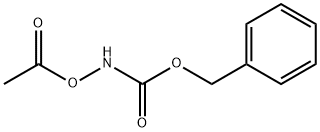 O-Acetyl-N-carbobenzoxyhydroxylamine 구조식 이미지