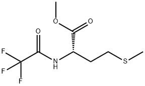 N-TFA-DL-METHIONINE METHYL ESTER Structure