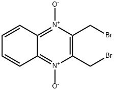 2,3-BIS(BROMOMETHYL)QUINOXALINE 1,4-DIOXIDE Structure