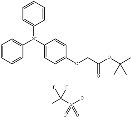 180801-55-2 (TERT-BUTOXYCARBONYLMETHOXYPHENYL)DIPHENYLSULFONIUM TRIFLATE