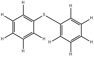 디페닐설파이드-D10 구조식 이미지