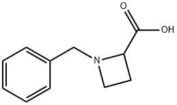 1-벤질-아제티딘-2-카복실산 구조식 이미지