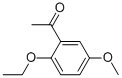 1-(2-ETHOXY-5-METHOXYPHENYL)-ETHANONE Structure