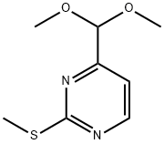 180869-36-7 4-(Dimethoxymethyl)-2-(methylthio)-pyrimidine