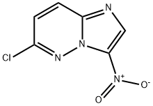 6-CHLORO-3-NITRO-IMIDAZO[1,2-B]PYRIDAZIN Structure