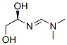 Methanimidamide, N-(1,2-dihydroxyethyl)-N,N-dimethyl-, [R-(E)]- (9CI) Structure