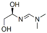 Methanimidamide, N-(1,2-dihydroxyethyl)-N,N-dimethyl-, [R-(E)]- (9CI) 구조식 이미지