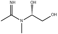 Ethanimidamide, N-(1,2-dihydroxyethyl)-N-methyl-, (R)- (9CI) Structure