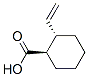 Cyclohexanecarboxylic acid, 2-ethenyl-, trans- (9CI) Structure