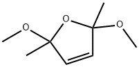 2,5-디히드로-2,5-디메톡시-2,5-디메틸푸란 구조식 이미지