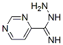 4-Pyrimidinecarboximidic acid, hydrazide (8CI) Structure